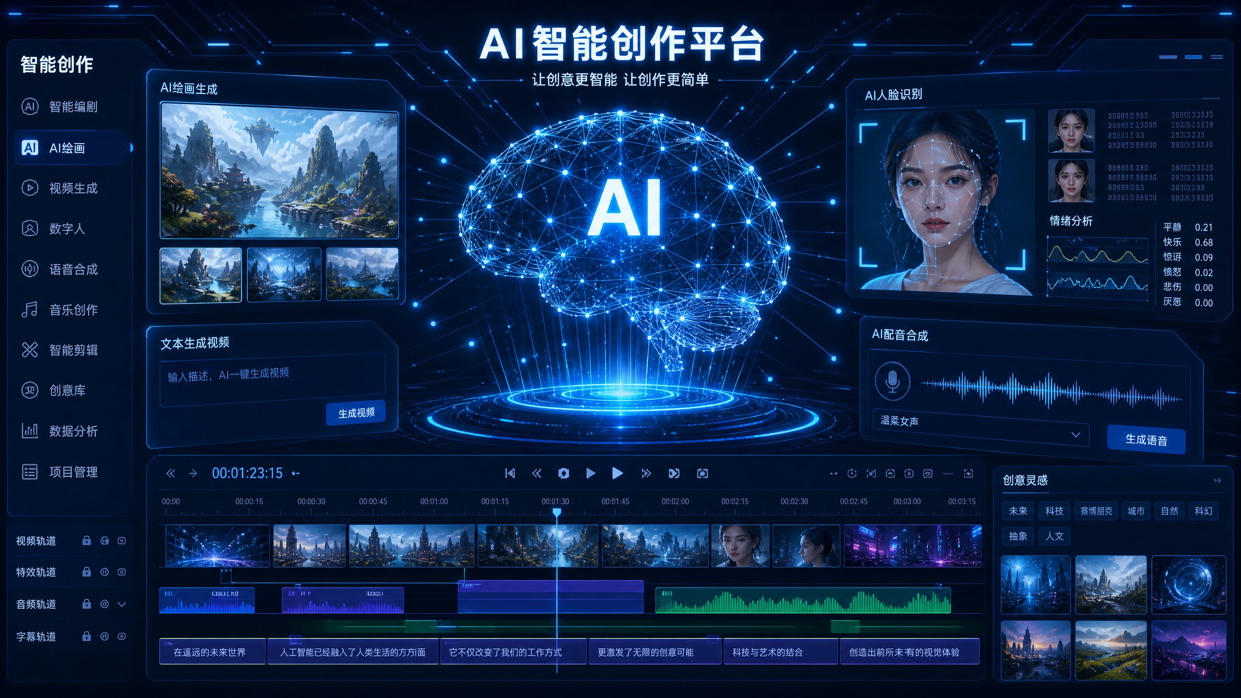 小小绘AI传媒剪辑教程演示